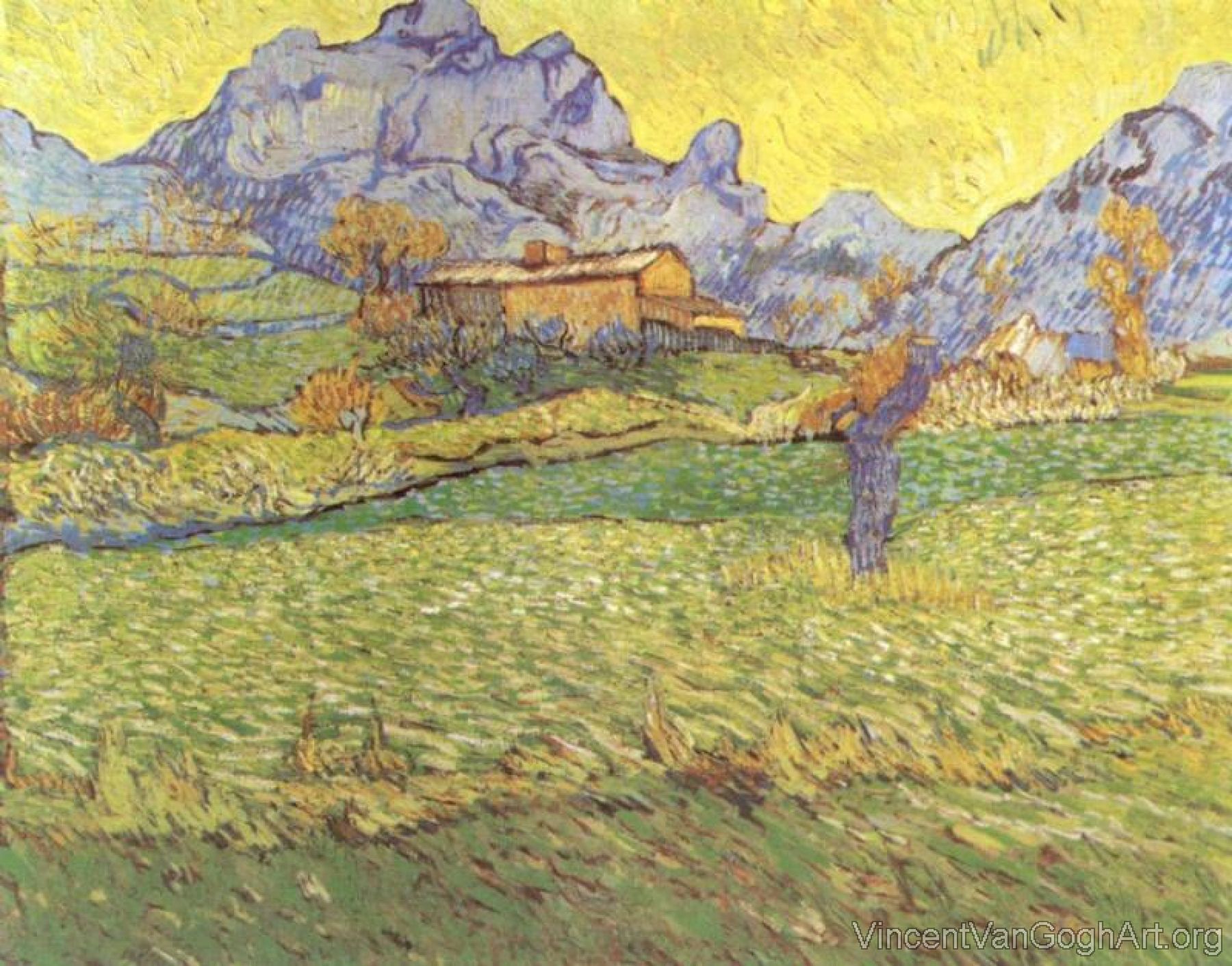 A Meadow in the Mountains, Le Mas de Saint-Paul